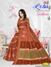 Lotus By Ganesha Embroidery Cotton Printed Sarees Wholesale Shop In Surat